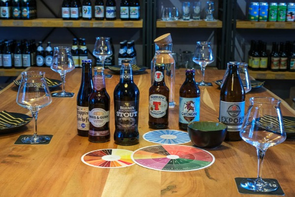Bier-Tastings in gemütlicher Runde